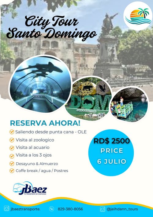 City Tour Santo Domingo